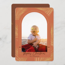 Frohe Weihnachten Gold Palm Rust Beach Foto