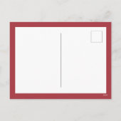 Frohe Weihnachten | Gold Rip & Festive Sprigs Foto (Rückseite)