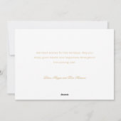 Frohe Weihnachten Gold Swirl Tree 4 Foto Collage (Rückseite)