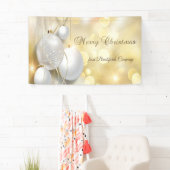 Frohe Weihnachten, Gold Weihnachtsschmuck Banner (Insitu)