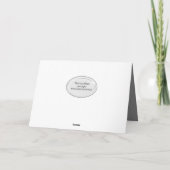 Frohe Weihnachten Golden Retriever (Rückseite)