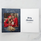 Frohe Weihnachten Golden Tree Karte (Innenseite)