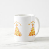 Frohe Weihnachten Golden Tree Thunder_Cove Kaffeetasse (VorderseiteRechts)