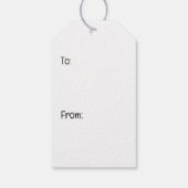 Frohe Weihnachten Goldendoodle Welpen Hunde Geschenkanhänger (Rückseite)