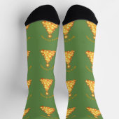 Frohe Weihnachten Goldener Baum Thunder_Cove Socken (Oben)