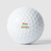 Frohe Weihnachten, Golfball (Vorderseite)