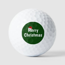 Frohe Weihnachten Golfball