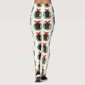frohe Weihnachten Gorilla Leggings (Rückseite)