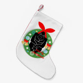 Frohe Weihnachten Gorilla Strumpf Kleiner Weihnachtsstrumpf (Vorderansicht (hängend))