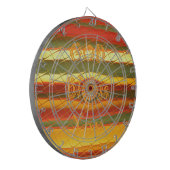 Frohe Weihnachten Gott segne Sie Farben Design Dartscheibe (Vorderseite Links)