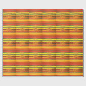 Frohe Weihnachten Gott segne Sie Farben Design Geschenkpapier (Flach)