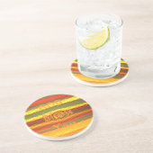 Frohe Weihnachten Gott segne Sie Farben Design Getränkeuntersetzer (Seite)