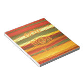 Frohe Weihnachten Gott segne Sie Farben Design Notizblock (angewinkelt)