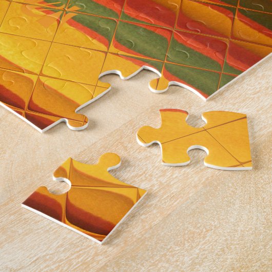 Frohe Weihnachten Gott segne Sie Farben Design Puzzle (Seite)