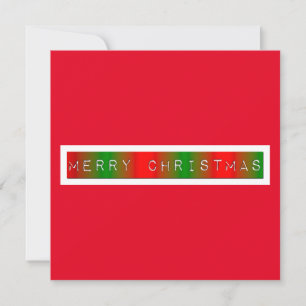 Frohe Weihnachten Gradient Karte