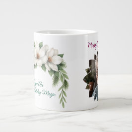 Frohe Weihnachten Grandma Foto Weihnachtsgeschenk Jumbo-Tasse