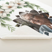 Frohe Weihnachten Grandma Foto Weihnachtsgeschenk Sherpadecke (3/4)