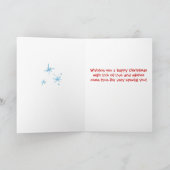 Frohe Weihnachten Grandson Holiday Elf Individuell (Innenseite)