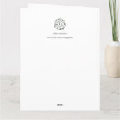 Frohe Weihnachten Grandson Snowman Coloring Book Karte (Rückseite)