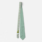 Frohe Weihnachten Green Gnome Neck Tie Krawatte (Rückseite)