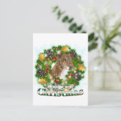 Frohe Weihnachten Greyhound (Stehend Vorderseite)