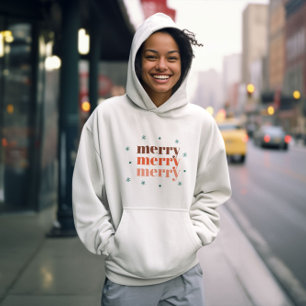 Frohe Weihnachten, Groovy Christmas Hoodie