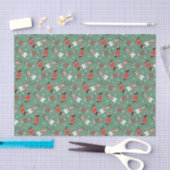 Frohe Weihnachten Große Dane Hunde Seidenpapier (Handwerk)