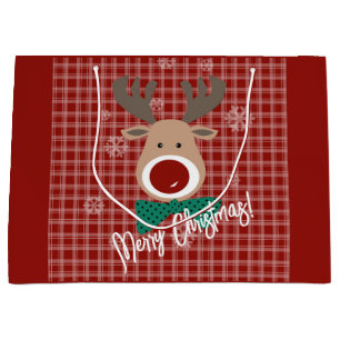 Frohe Weihnachten! Große Geschenktüte
