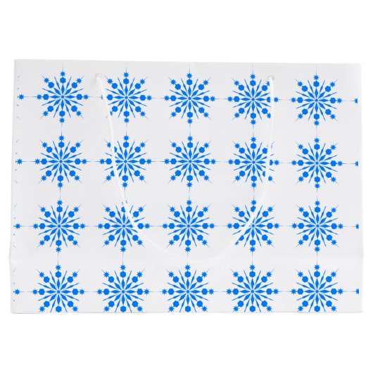 Frohe Weihnachten Große Geschenktüte (Rückseite)