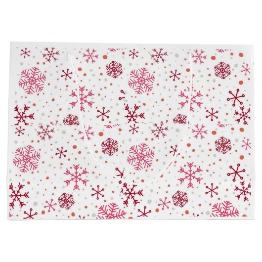 Frohe Weihnachten! Große Geschenktüte (Rückseite)