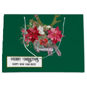 Frohe Weihnachten! Große Geschenktüte (Vorderseite)