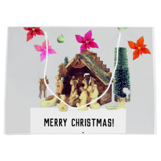 Frohe Weihnachten! Große Geschenktüte