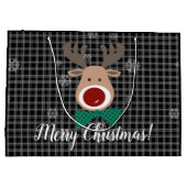 Frohe Weihnachten! Große Geschenktüte (Rückseite)