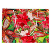 Frohe Weihnachten! Große Geschenktüte (Rückseite)