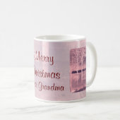 Frohe Weihnachten Große Oma Tasse (VorderseiteRechts)