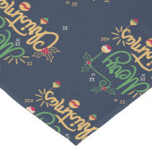 Frohe Weihnachten Großer Tischläufer (Ecke)