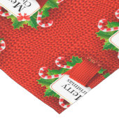 Frohe Weihnachten Großer Tischläufer (Ecke)