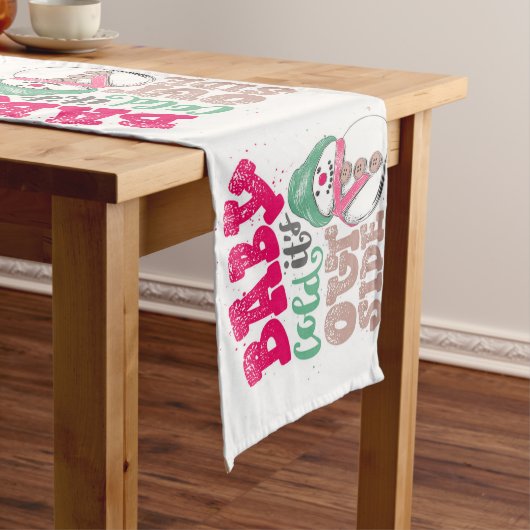 Frohe Weihnachten Großer Tischläufer (Beispiel)