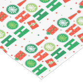Frohe Weihnachten Großer Tischläufer (Ecke)