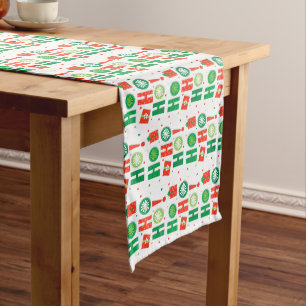 Frohe Weihnachten Großer Tischläufer