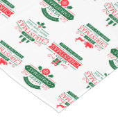 Frohe Weihnachten Großer Tischläufer (Ecke)