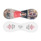 Frohe Weihnachten Großkinder 3 FotoCollage Baseball (Paneele)