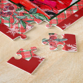 Frohe Weihnachten Großmutter Familie Foto Collage Puzzle (Seite)