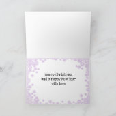 Frohe Weihnachten Großtochter Karte (Innenseite)