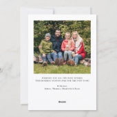 Frohe Weihnachten Grüne Gold Tree Foto (Rückseite)