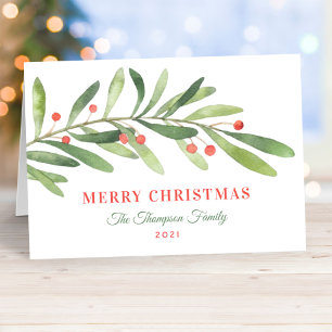 Frohe Weihnachten Grüne Winter Grün