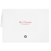 Frohe Weihnachten Grüner Star I (Rückseite Horizontal)