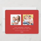 Frohe Weihnachten | Grünpflanzen und Ornamente 3 F (Rückseite)