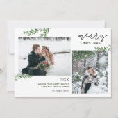 Frohe Weihnachten | Grünzweige 2 Foto (Vorderseite)