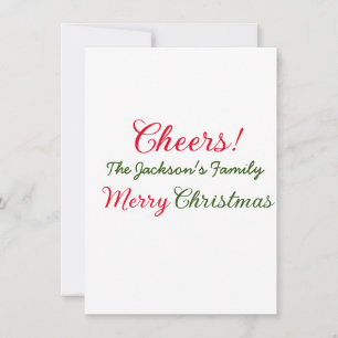 Frohe Weihnachten Grüße Familienname Text Foto hin